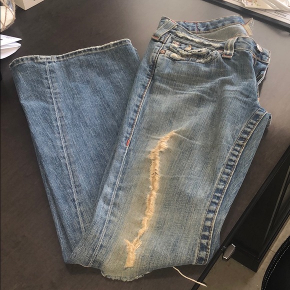 True Religion Distressed Jeans - Picture 1 of 8